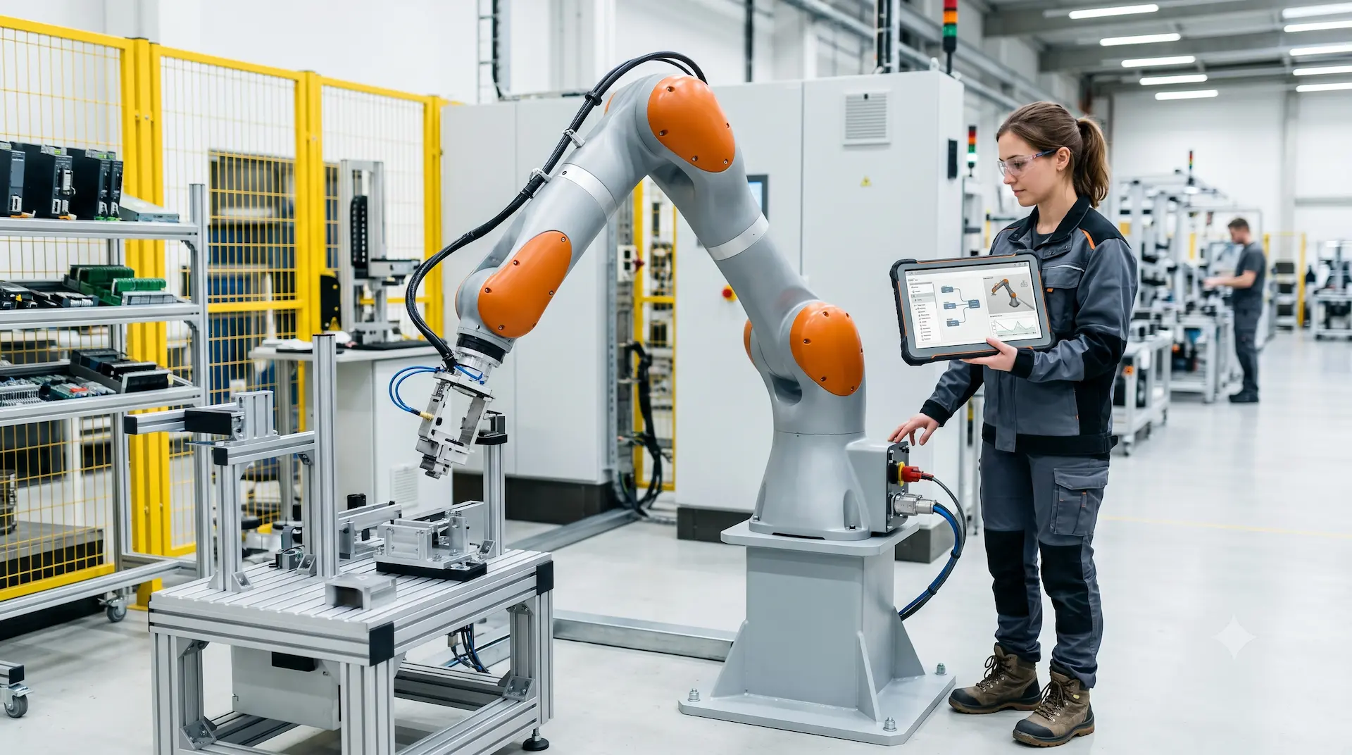Programación robots industriales